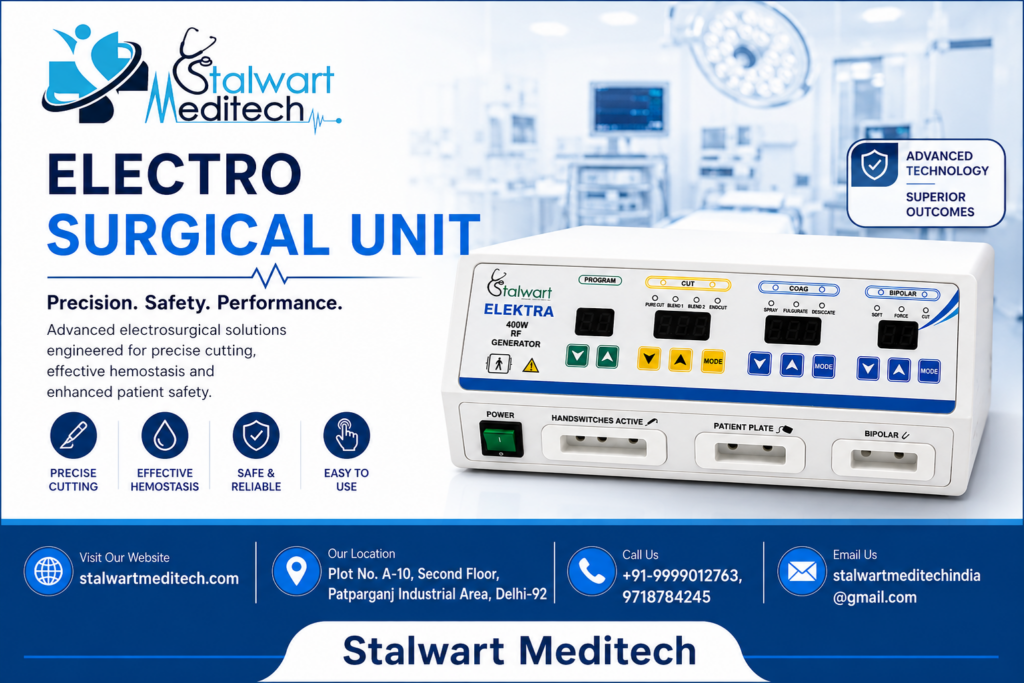 Electro Surgical Units: Types, Uses & Buying Guide 2026